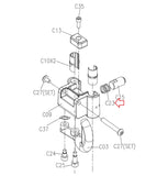 Matrix Fitness TM533 TM535C TM534 Treadmill Prevent Rust Pin Compression Spring 1000395519-hydrafitnessparts