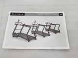 Matrix Fitness TM535C TM534 TM533 Treadmill English Owner's User Manual 1000421490-hydrafitnessparts