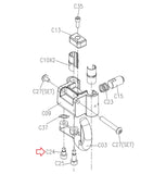 Matrix Fitness TM535C TM534 TM533 Treadmill Round Head Hex Socket Screw M6 - 1.0P x 15.5L 1000395520-hydrafitnessparts