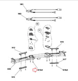Matrix Fitness TM747 TM552 EP636 RB319 CS40G Treadmill Round Head Hex Socket Screw M3 - 0.5P x 15L 067781-A-hydrafitnessparts