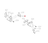 Matrix Fitness Treadmill Button Head Screw M3 - 0.5P x 6L 1000210588-hydrafitnessparts