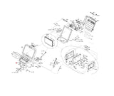 Matrix Fitness Treadmill Console Left Fixing Plate 1.5t 1000226520-hydrafitnessparts