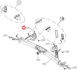 Matrix Fitness Treadmill Elevator Fast Key Wire 1000427349-hydrafitnessparts