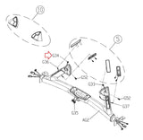 Matrix Fitness Treadmill Elevtor Fast Key Wire 1000424106-hydrafitnessparts