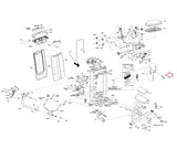 Matrix Fitness Treadmill Frame Pull Pin Set 1000452420-hydrafitnessparts