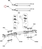 Matrix Fitness Treadmill Left Heart Rate Pulse Sensor Wire 1000434331-hydrafitnessparts