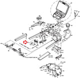 Matrix Fitness Treadmill Magnetic Safety Key Lanyard 1000352464-hydrafitnessparts