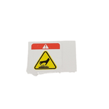 Matrix Fitness Treadmill PVC Flywheel Cover Warning Label 1000422614-hydrafitnessparts