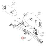 Matrix Fitness Treadmill Phone Board Connect Wire 1000354653-hydrafitnessparts