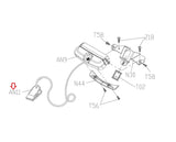 Matrix Fitness Treadmill Red Safety Switch Clip Set 1000352475-hydrafitnessparts