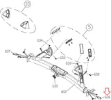 Matrix Fitness Treadmill Right Pulse Console Wire 750L 1000386470-hydrafitnessparts