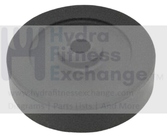 Matrix Fitness Upright Bike Rear Mobile Deck Wheel 000021-B-hydrafitnessparts