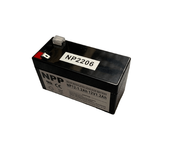 Matrix Fitness Upright Bike Rechargeable Battery 12V 1.2AH ZMS4008362-hydrafitnessparts