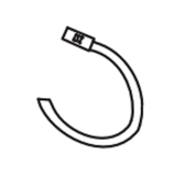 Matrix Fitness Upright Bike Releasable Tie Wire 1000448885-hydrafitnessparts