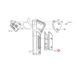 Matrix Fitness Upright Bike Right Pulse Grip Sensor Set 1000438707-hydrafitnessparts