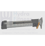 Matrix Fitness Upright Bike Seat Post Assembly 1000230007-hydrafitnessparts