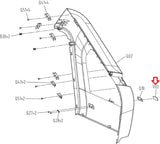 Matrix Retail C50 XR XIR XER C50-02 Stepper Step Right Model Decal 1000404474-hydrafitnessparts