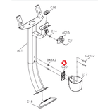 Matrix Retail CS31 CS36 CS38 FC38 FC41 FC35 FC40 FC30 Stepper Step Kettle Rack Cover 1000404457-hydrafitnessparts
