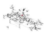 Matrix Retail CS31 CS38 CS36 EP705B CANADA EP705 US Elliptical Round Head Hex Socket Screw M10 - 1.5P x 55L 004549-AD-hydrafitnessparts