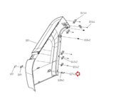 Matrix Retail CS31 CS38 CS36 Stepper Step Round Phillip Head Screw 1000221225-hydrafitnessparts