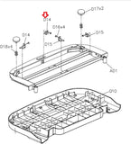 Matrix Retail Stepper Step Frame Location Plate 1000445874-hydrafitnessparts