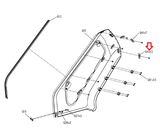 Matrix Retail Stepper Step Low Row Fixing Plate 1000309606-hydrafitnessparts