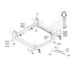 Matrix Retail TM1015 TM694B TM768 TM1015B TM1024B Treadmill Telephone Wire Groove 3 x 500L ±5mm 1000377224-hydrafitnessparts