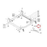 Matrix Retail Treadmill Base Frame Plastic Liner 1000406854-hydrafitnessparts