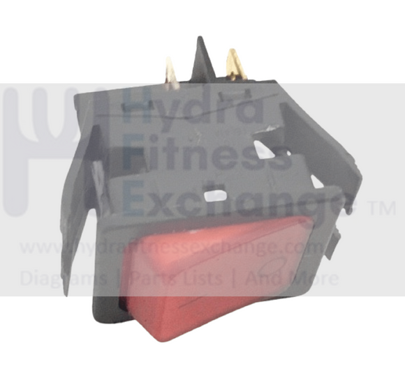 Matrix Retail Vision Fitness Treadmill Power Switch On Off 1000317845-hydrafitnessparts