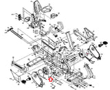 Matrix Stepper Step Truss Head Phillip Screw M5- 0.8P x 13L-9L 1000400424-hydrafitnessparts