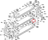 Matrix Strength System Machine Thread Hex Screw M10 - 1.5P x 25L 1000426729-hydrafitnessparts