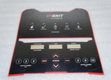 Merit Fitness TM1012 Treadmill Display Console Overlay 1000451407-hydrafitnessparts