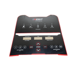 Merit Fitness TM1012 Treadmill Display Console Overlay 1000451407-hydrafitnessparts