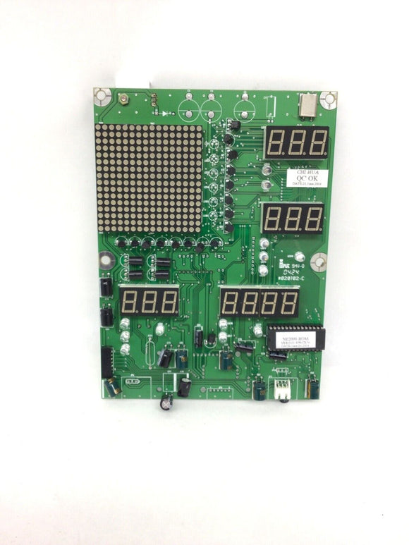 Nautilus Residential Elliptical Console Circuit Display Board MFR 020102-C-hydrafitnessparts