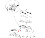 Nautilus Residential T614 T624 T684 Treadmill Deck Suspension 8005257-hydrafitnessparts