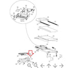 Nautilus Residential T614 Treadmill Deck Lift Shock Sub assembly 50Kg 8005286-hydrafitnessparts