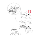 Nautilus Residential T614 Treadmill Left or Right Frame Side Rail 8004757-hydrafitnessparts