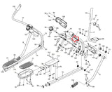 NordicTrack A.C.T. Commercial 10 (GW) Elite Elliptical Sliding Block 367996-hydrafitnessparts
