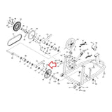 NordicTrack A.C.T. Elite Elliptical Crank Insert Cover 359645-hydrafitnessparts