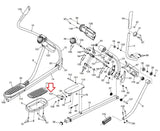 NordicTrack A.C.T. Elite Elliptical Right Foot Pedal Adjust Handle 364428-hydrafitnessparts
