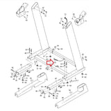 NordicTrack C2400 Viewpoint 3500 3600 Treadmill Upright Wire Harness 247993-hydrafitnessparts