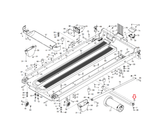 NordicTrack Commercial 2450 1750 Treadmill Latch Crossbar 432797-hydrafitnessparts