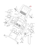 NordicTrack ELITE 7700 Treadmill Display Console Assembly MFR - ETS179913 366378-hydrafitnessparts