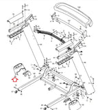 NordicTrack Elite 900 Treadmill Left Base Cover 426633-hydrafitnessparts