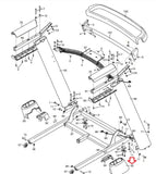 NordicTrack Elite 900 Treadmill Right Base Cover 426632-hydrafitnessparts