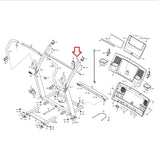 NordicTrack Epic FreeMotion Gold's Gym Treadmill Black Jumper Wire R-R 8" 200747-hydrafitnessparts