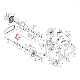 NordicTrack Epic Lifestyler Proform Elliptical Foot Pedal Arm Roller 259956-hydrafitnessparts