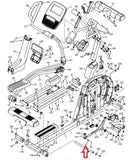 NordicTrack FreeMotion Proform E16.7 Elite 12.9T Elliptical Roller Axle 346264-hydrafitnessparts