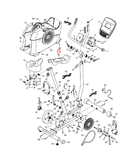 NordicTrack GX 2.7 Stationary Bike Shield Cover 352673-hydrafitnessparts