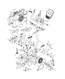 NordicTrack ProForm GX 2.7 U 250 CX Stationary Bike Seat Knob 352614-hydrafitnessparts